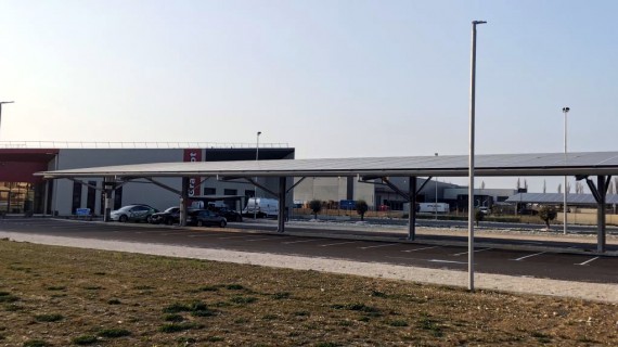 Ombrières - Graphot / Bioviva - 100 Kwc